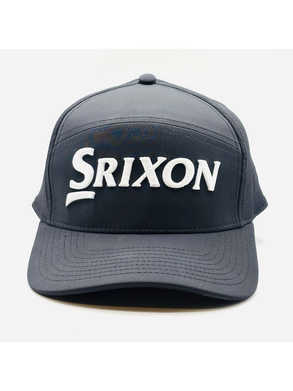 Srixon Golf Hat White Black Snapback Cap Adjustable Spellout Team Srixon Golf